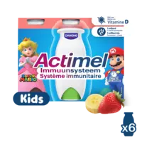 Actimel Kids aardbei banaan bel