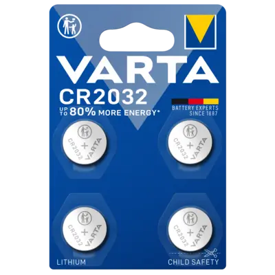 pdp-image-Varta Knoopcelbatterij lithium CR2032