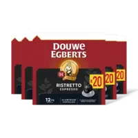 Douwe Egberts Espresso ristretto capsules 5-pack