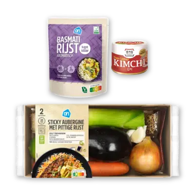 pdp-image-AH Vega Sticky Aubergine & Rijst Verspakket
