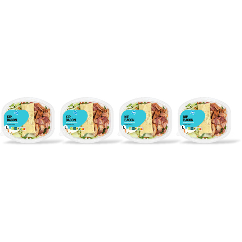 AH Maaltijdsalade kip bacon 4-pack