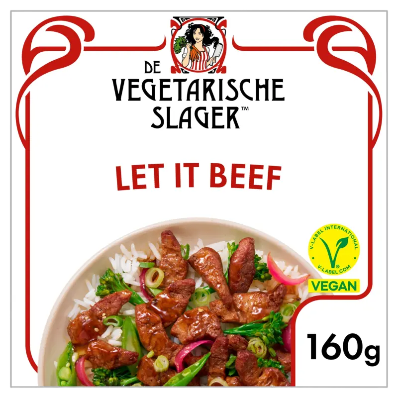 Vegetarische Slager Let it beef