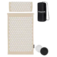 Lifegoods Accupressure mat beige-wit