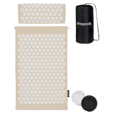 pdp-image-Lifegoods Accupressure mat beige-wit