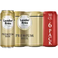Lander bräu Premium beer 6-pack