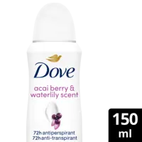 Dove Acai & waterlily anti-transpirant spray
