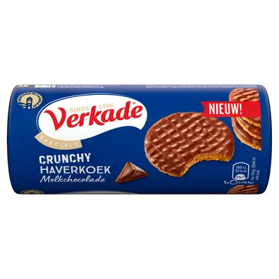 pdp-image-Verkade Crunchy haverkoek melkchocolade