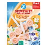 AH Geurtwist toiletblok jasmijn & citrus