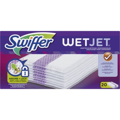 pdp-image-Swiffer Vloerreiniger wetjet reinigingsdoekjes