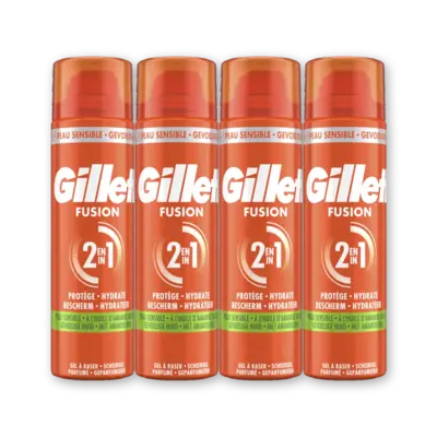 pdp-image-Gillette Fusion5 ultra gevoelig scheergel 4-pack