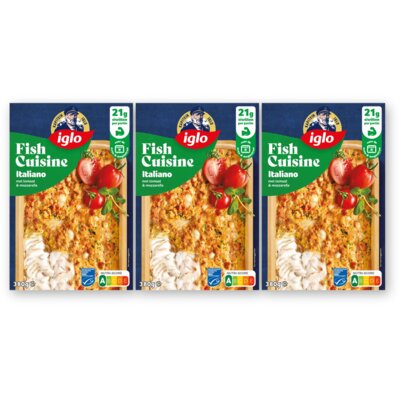 Iglo Fishcuisine Italiano 3-pack