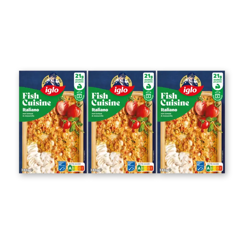 Iglo Fishcuisine Italiano 3-pack