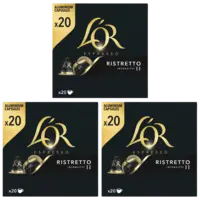 L'OR Espresso ristretto capsules 3-pack