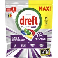 Een afbeelding van Dreft Platinum miracle maxi vaatwascapsules