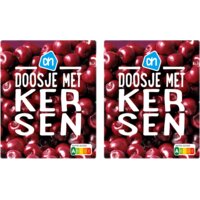 Een afbeelding van AH Doosje met kersen 2-pack