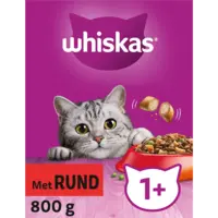 Whiskas 1+ Brokken met rund