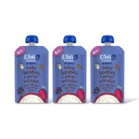 Ella's kitchen Baby bosbessen ontbijtje 6m+ 3-pack