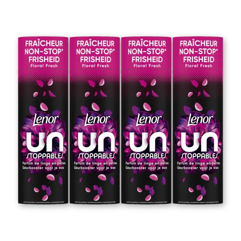 Lenor Unstoppables geurbooster bloemen 4-pack