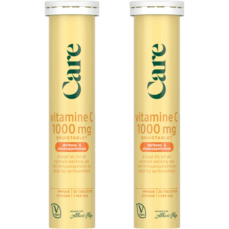 Een afbeelding van Care Vitamine C1000mg bruistablet 2-pack