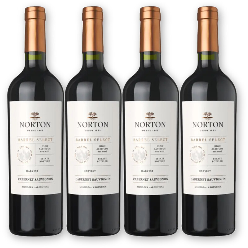 Norton Norton Barrel Cab Sauv 4 flessen