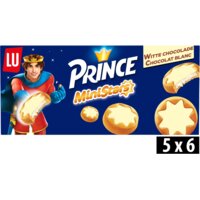 Een afbeelding van LU Prince ministars witte chocolade