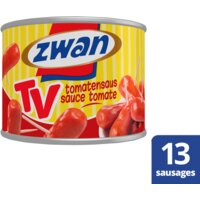 Een afbeelding van Zwan 12 Worstjes in tomatensaus bel