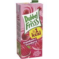 Een afbeelding van DubbelFrisss 1kcal Framboos & cranberry