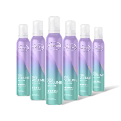 pdp-image-Andrélon Verrassend volume haarmousse 6-pack