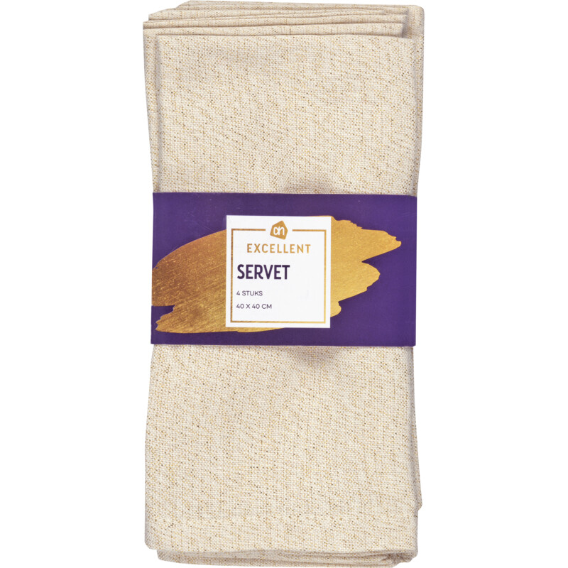 Een afbeelding van AH Excellent Servetten lurex