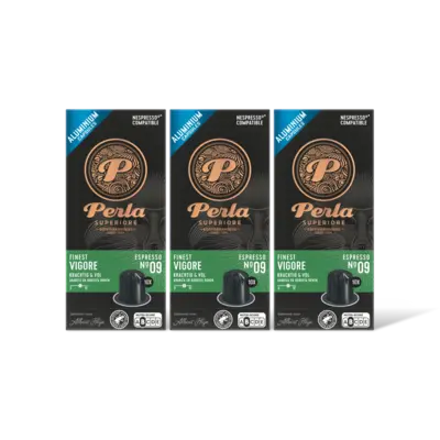 pdp-image-Perla Superiore Finest espresso vigore capsules 3-pack