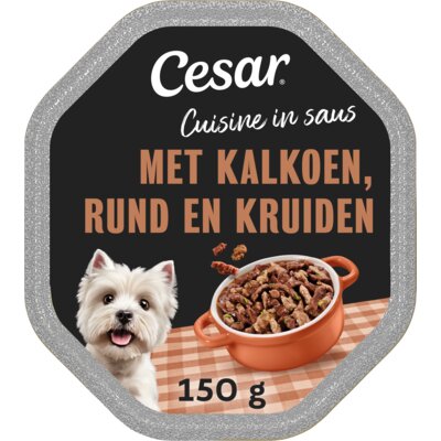 pdp-image-Cesar Cuisine met kalkoen & rund in saus