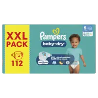 Pampers Baby-dry luiers maat 5 XXL pack