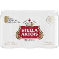 Een afbeelding van Stella Artois Belgium pils 6-pack