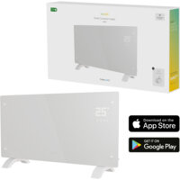 Een afbeelding van Hombli Glass panel heater - 2000W - wit