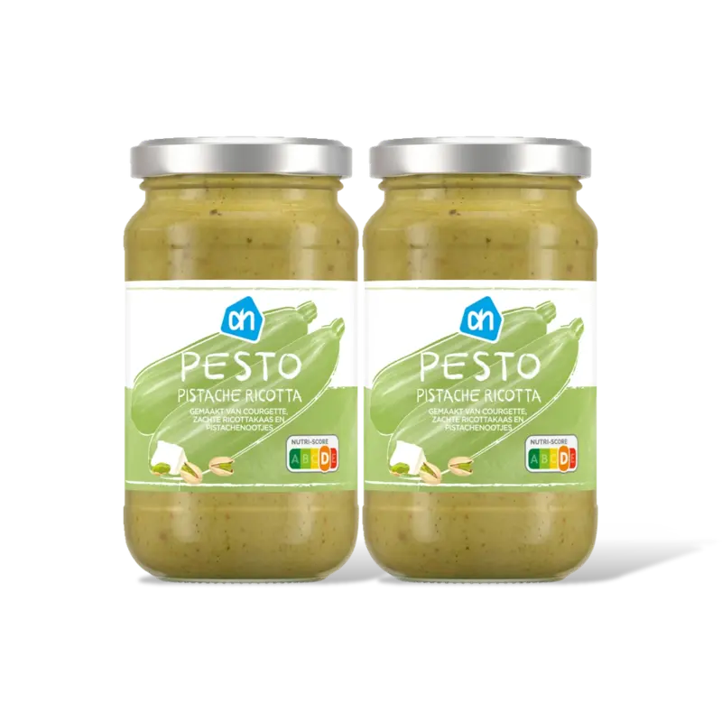 Pesto ricotta pistache 2-pack