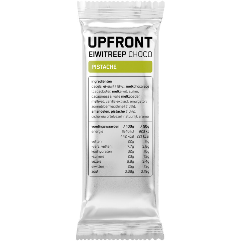 Upfront Eiwitreep choco pistache