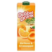DubbelDrank Abrikoos & sinaasappel