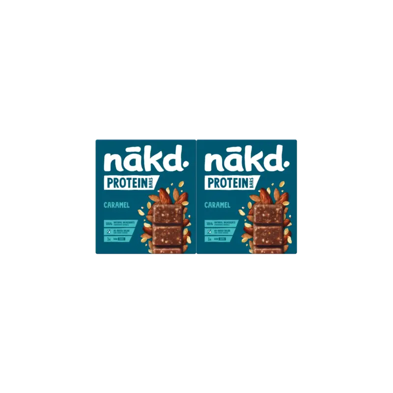 Nakd Protein bars caramel 2-pack