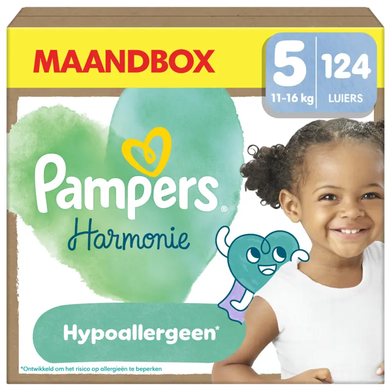 Harmonie luiers maat 5 maandbox