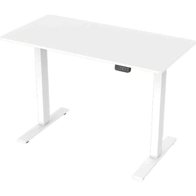 Een afbeelding van Brixy Zit sta bureau elektrisch wit 120x60cm