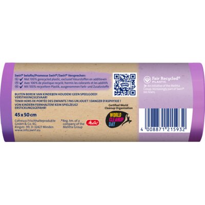 pdp-image-Swirl Vuilniszakken lavendeldroom 20 liter