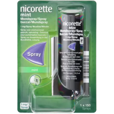 pdp-image-Nicorette Nicotine mondspray mint 1mg