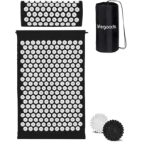 Lifegoods Accupressure mat zwart-wit