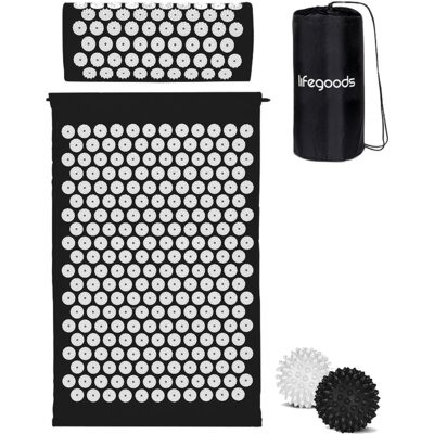 pdp-image-Lifegoods Accupressure mat zwart-wit