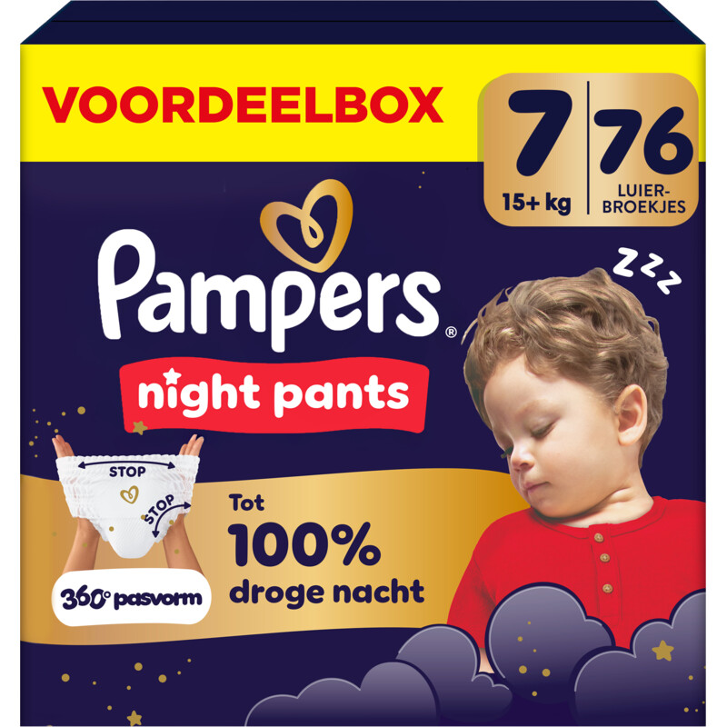 Pampers Night pants maat 7 XXL pack