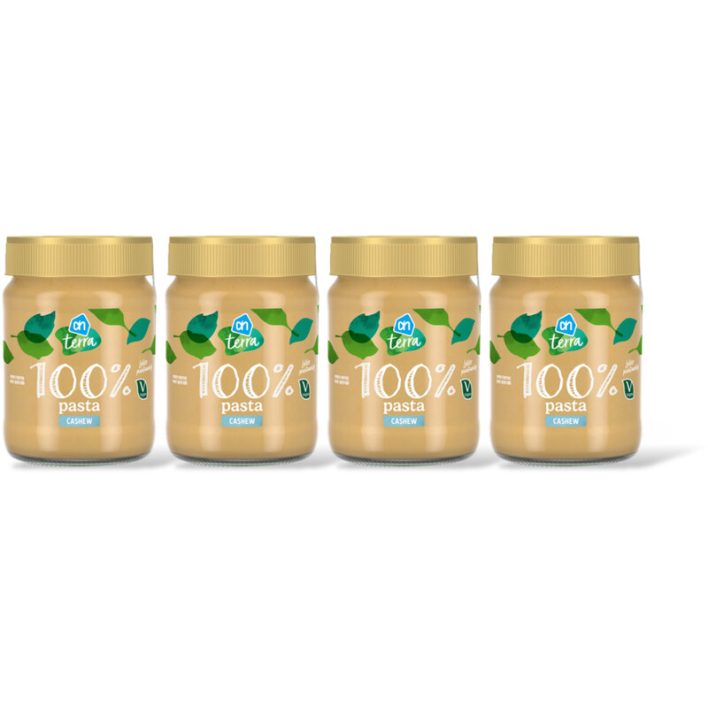 AH Terra Plantaardig 100% pasta cashew 4-pack