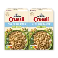 Quaker Cruesli zsa nuts & seeds 2-pack