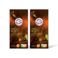 Delicata Reep 75% hazelnoot 2-pack