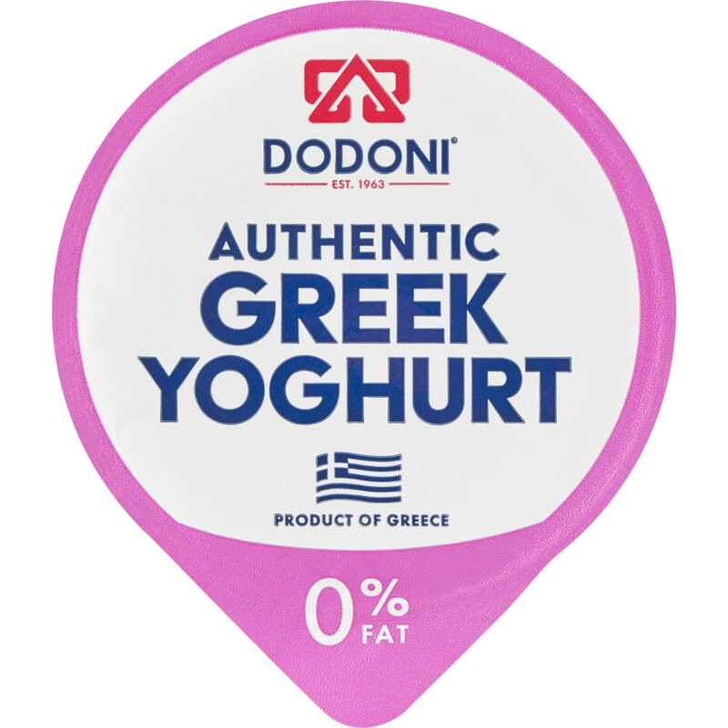 Een afbeelding van Dodoni Griekse yoghurt 0% vet