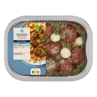 AH Ovenschotel gehaktballetjes tomatensaus